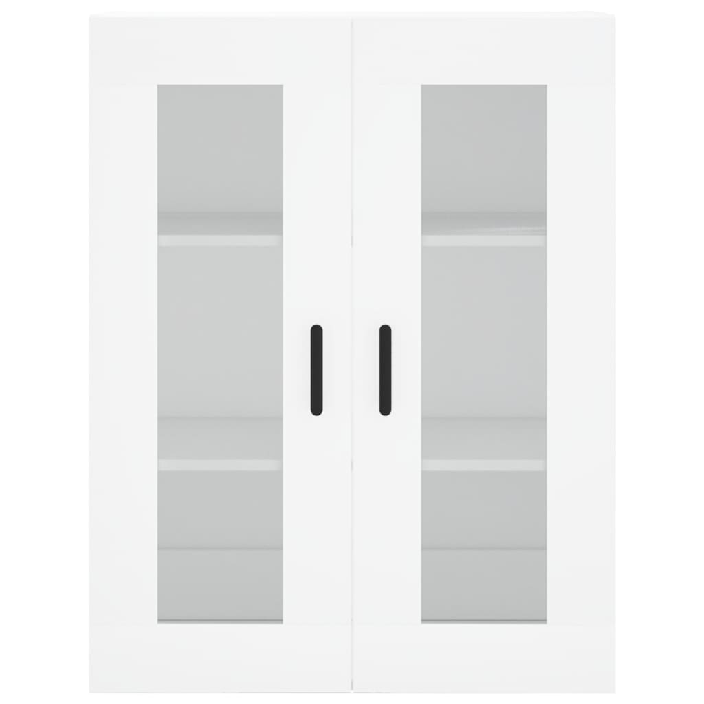 Buffet haut Blanc 69,5x34x180 cm Bois d'ingénierie - XIOS