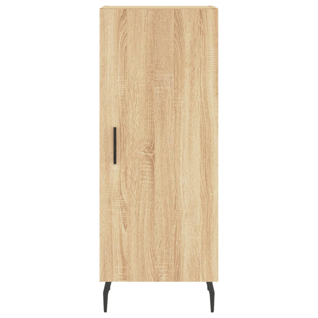 Buffet haut Chêne sonoma 34,5x34x180 cm Bois d'ingénierie - XIOS