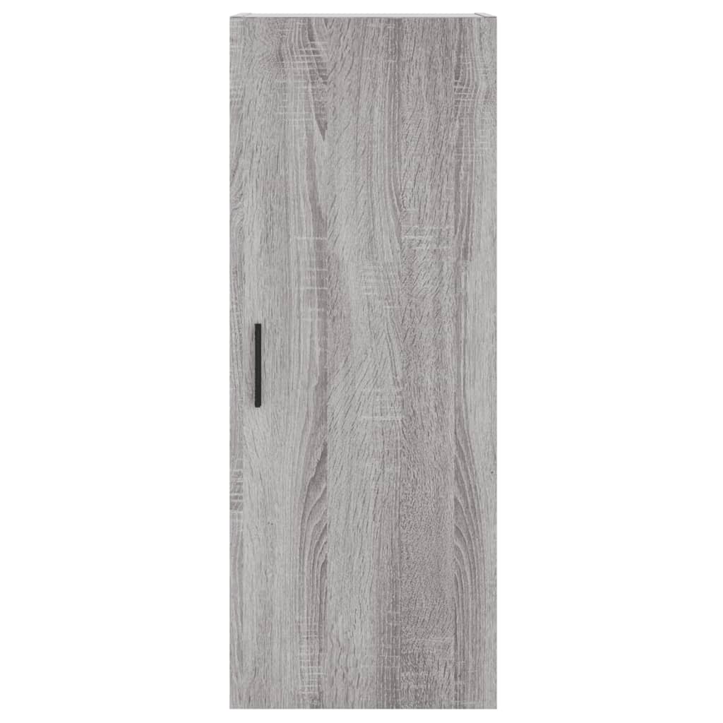 Buffet haut Sonoma gris 34,5x34x180 cm Bois d'ingénierie - XIOS