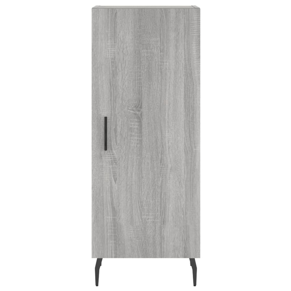 Buffet haut Sonoma gris 34,5x34x180 cm Bois d'ingénierie - XIOS