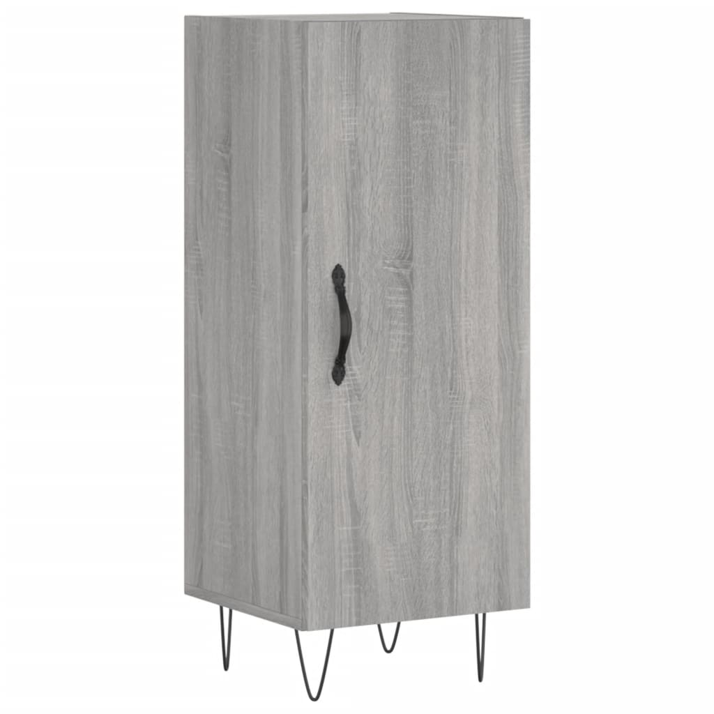 Buffet haut Sonoma gris 34,5x34x180 cm Bois d'ingénierie - XIOS