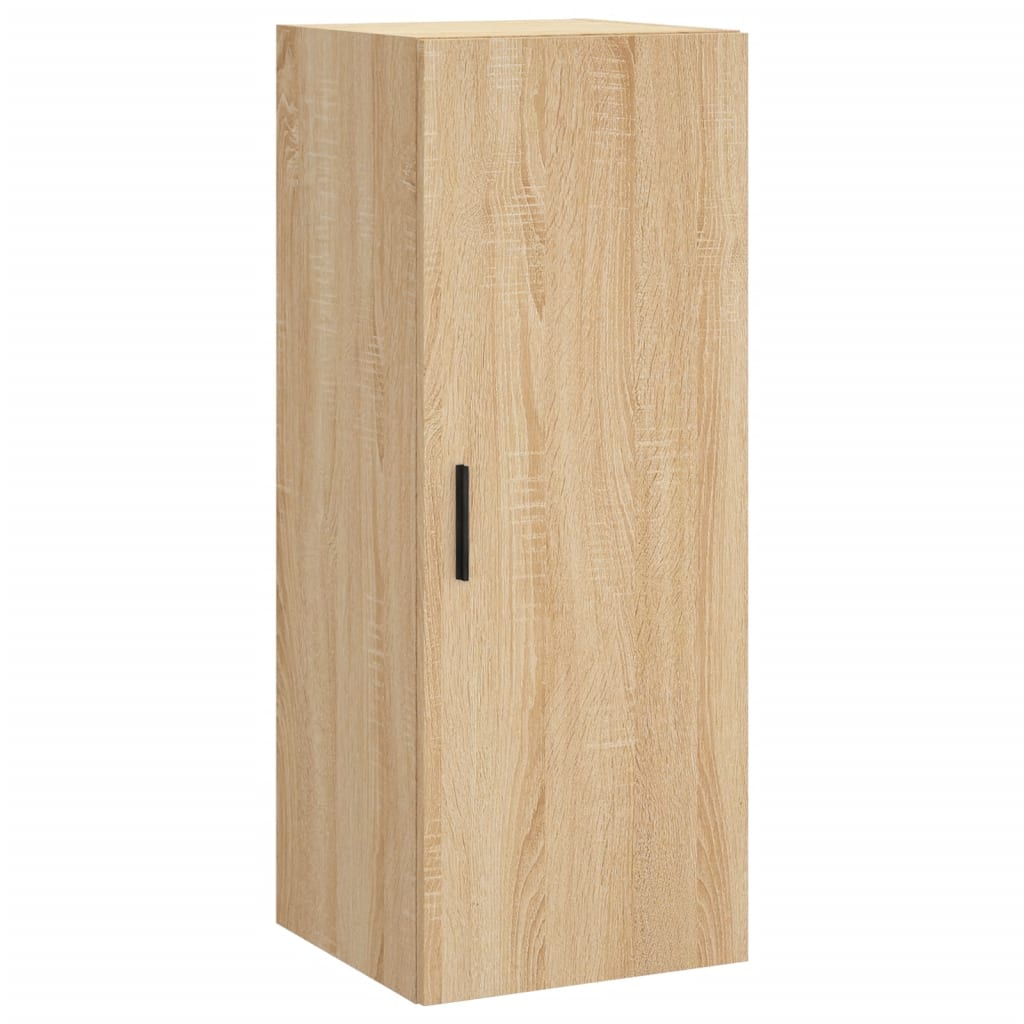 Buffet haut Chêne sonoma 34,5x34x180 cm Bois d'ingénierie - XIOS
