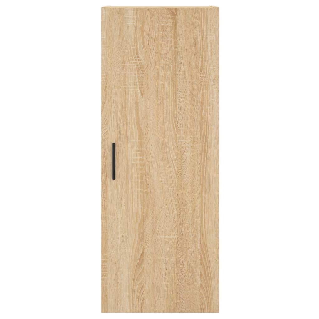 Buffet haut Chêne sonoma 34,5x34x180 cm Bois d'ingénierie - XIOS