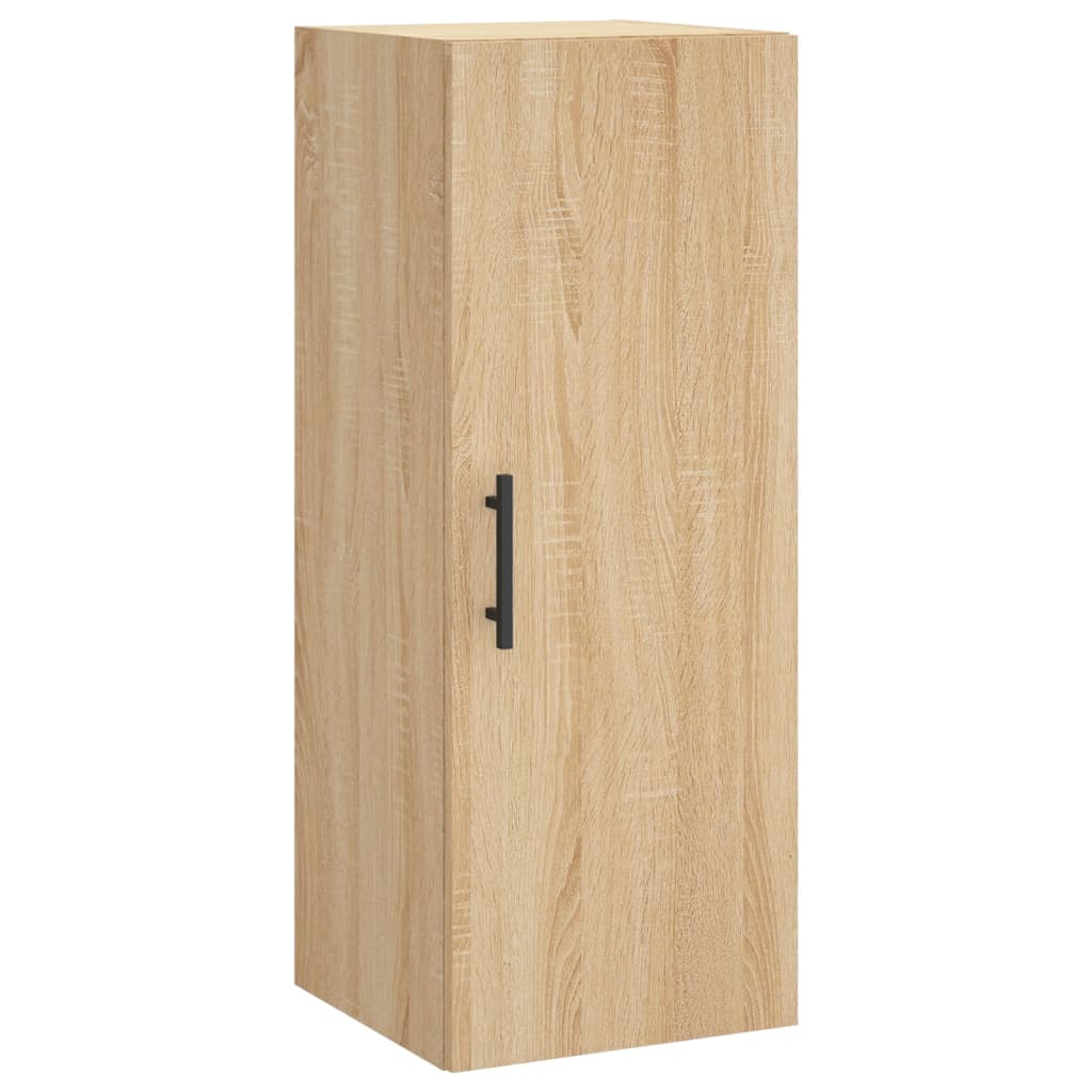 Buffet haut Chêne sonoma 34,5x34x180 cm Bois d'ingénierie - XIOS