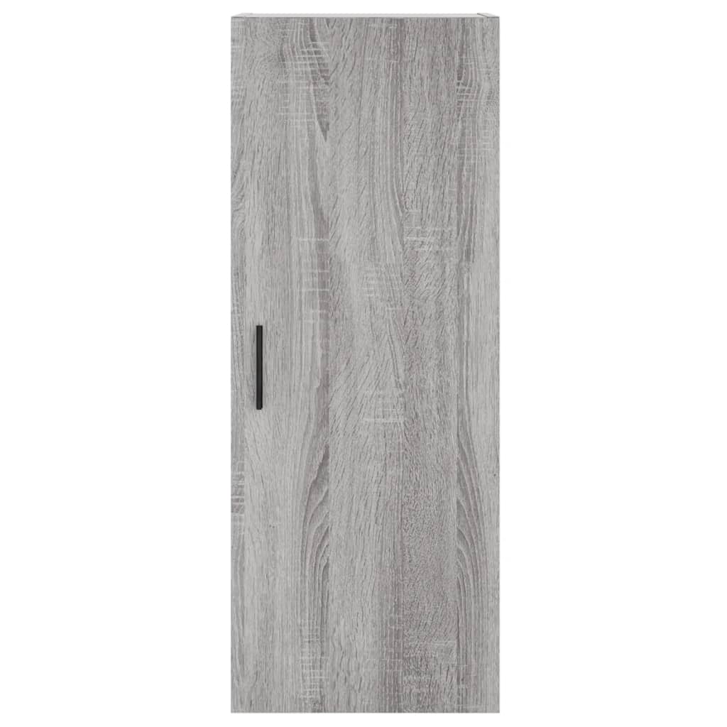 Buffet haut Sonoma gris 34,5x34x180 cm Bois d'ingénierie - XIOS