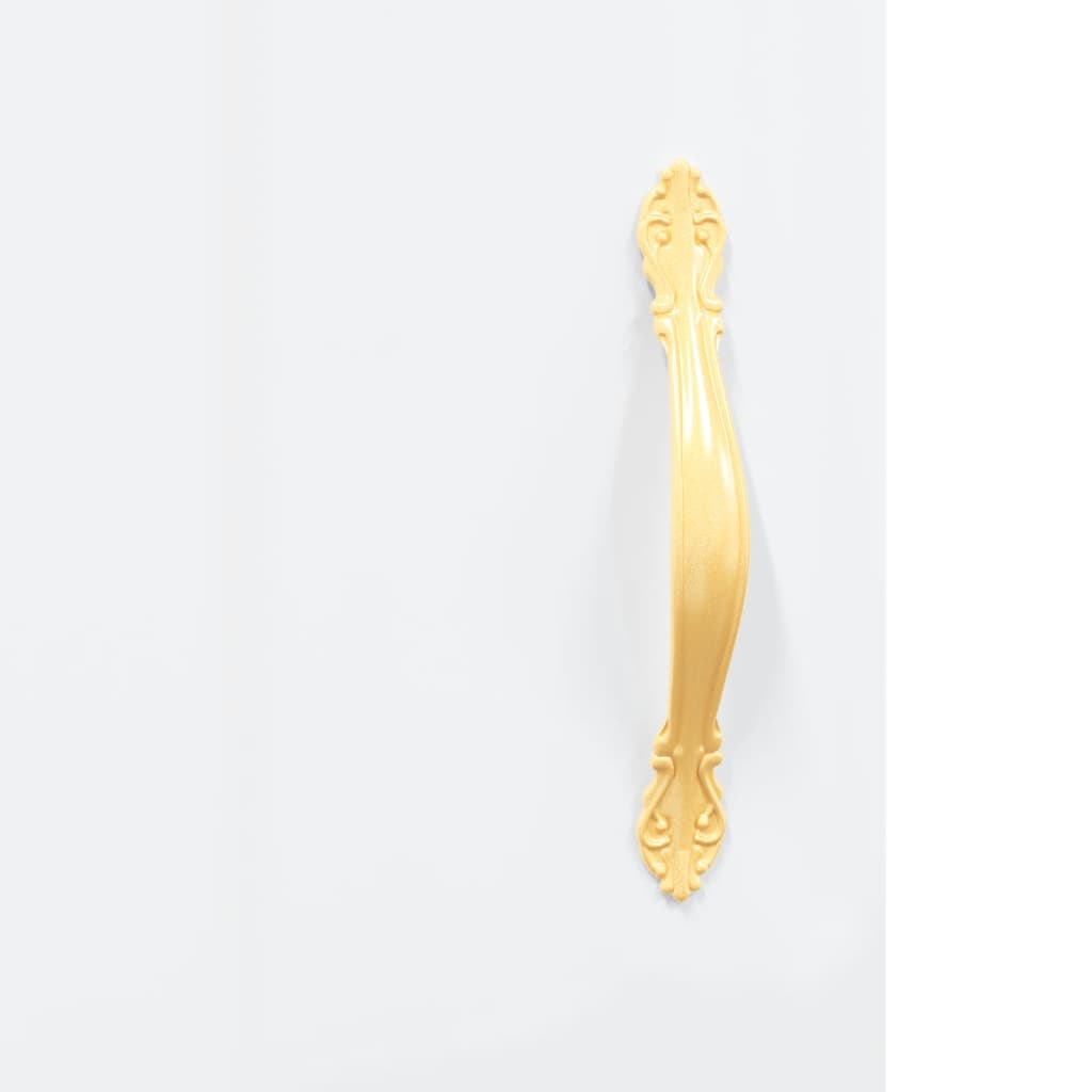 Buffet haut Blanc brillant 34,5x34x180 cm Bois d'ingénierie - XIOS