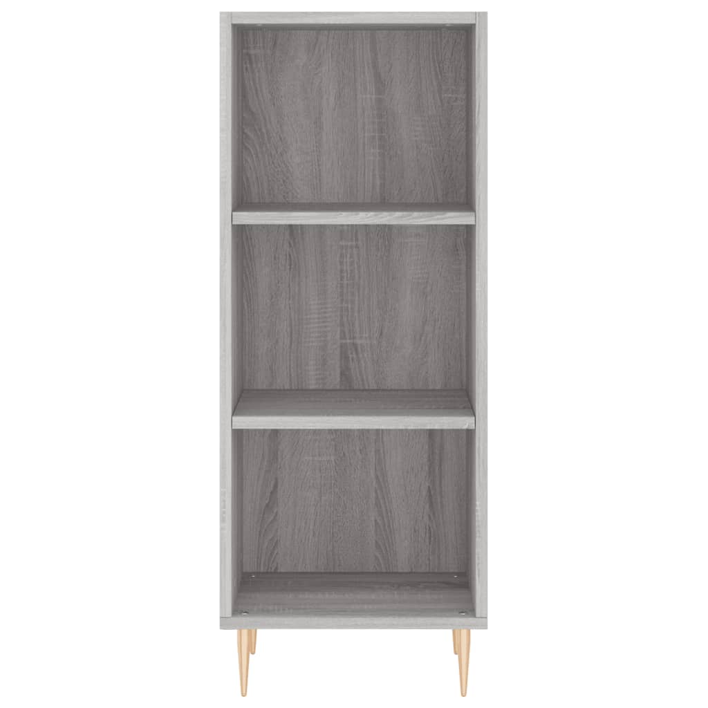 Buffet haut Sonoma gris 34,5x34x180 cm Bois d'ingénierie - XIOS