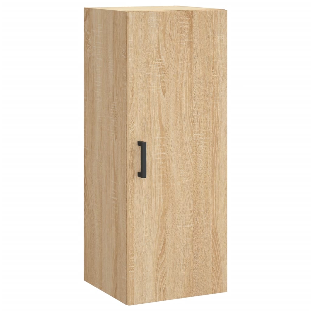 Buffet haut Chêne sonoma 34,5x34x180 cm Bois d'ingénierie - XIOS