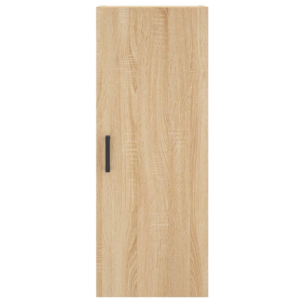 Buffet haut Chêne sonoma 34,5x34x180 cm Bois d'ingénierie - XIOS