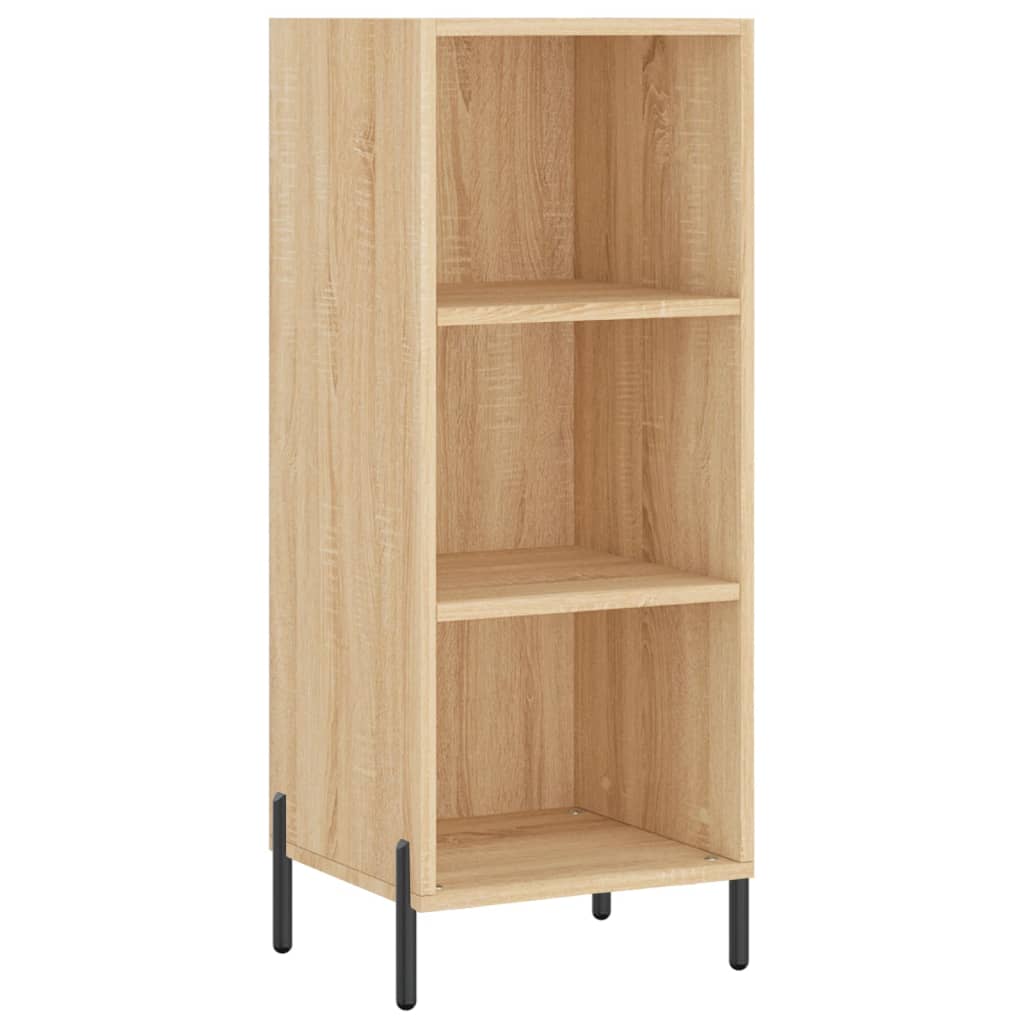 Buffet haut Chêne sonoma 34,5x34x180 cm Bois d'ingénierie - XIOS