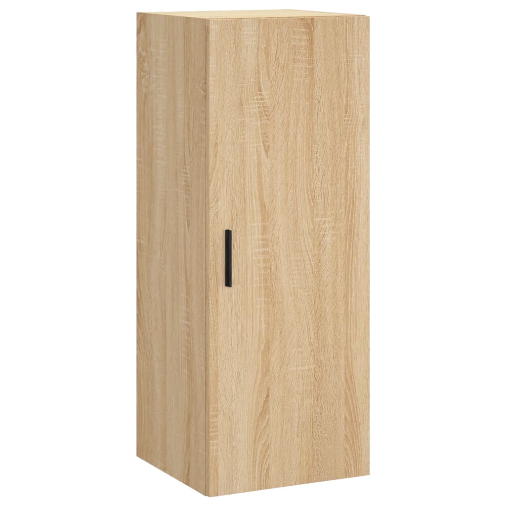 Buffet haut Chêne sonoma 34,5x34x180 cm Bois d'ingénierie - XIOS