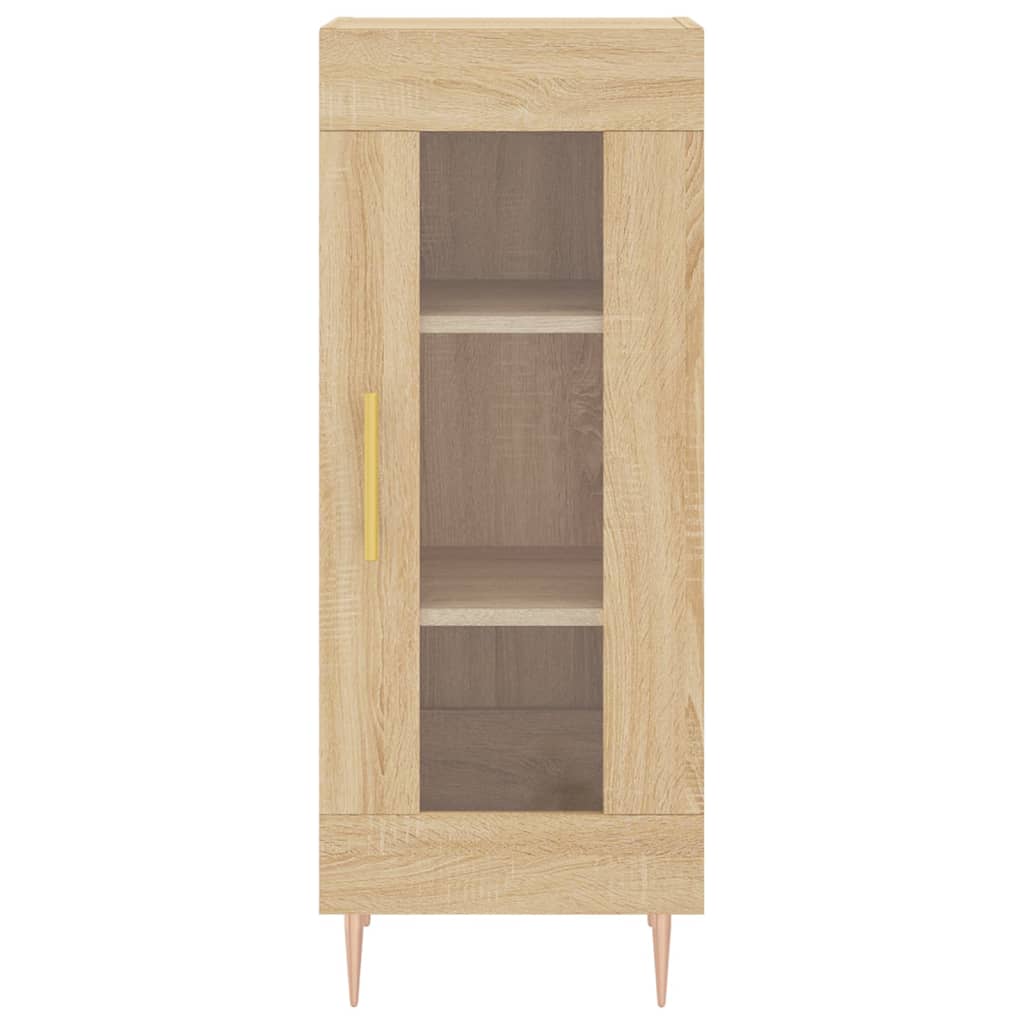 Buffet haut Chêne sonoma 34,5x34x180 cm Bois d'ingénierie - XIOS