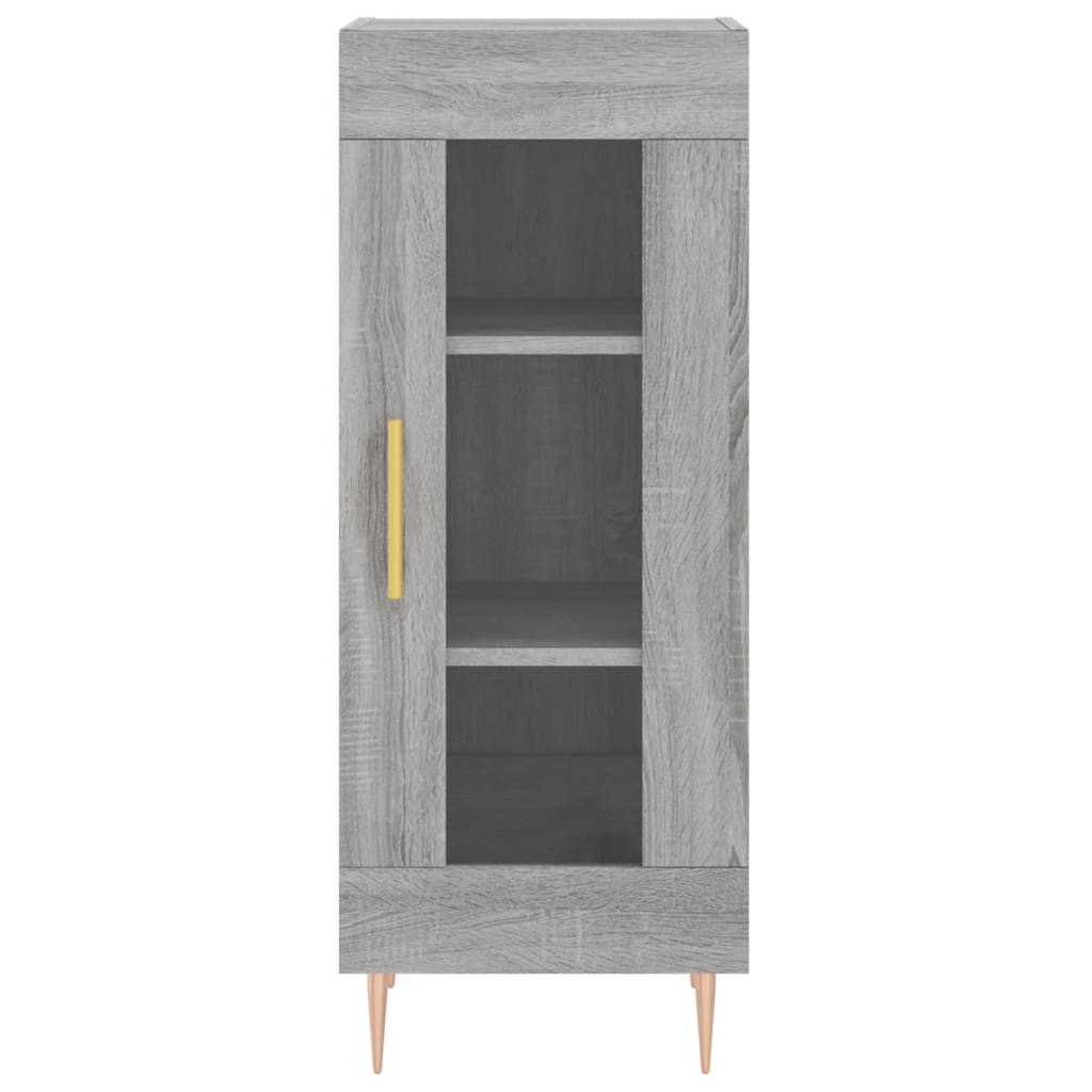 Buffet haut Sonoma gris 34,5x34x180 cm Bois d'ingénierie - XIOS