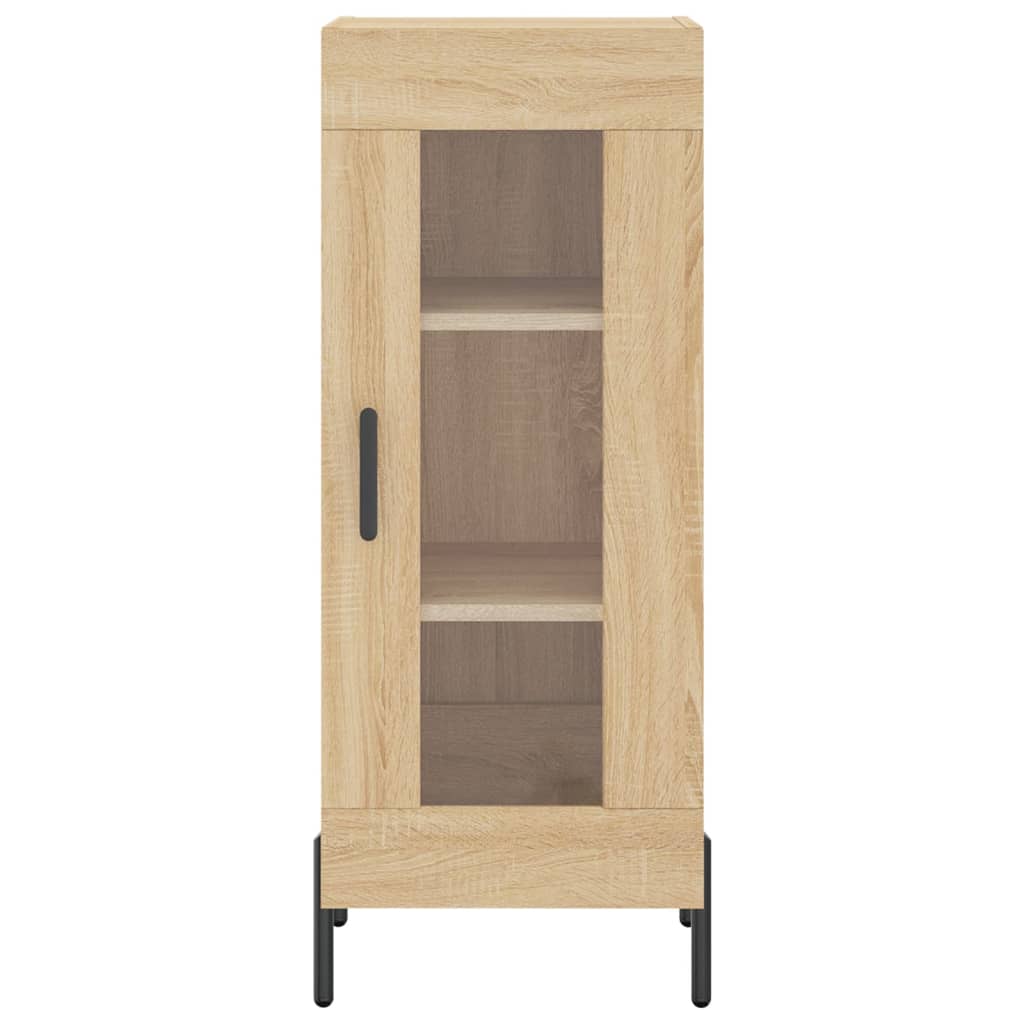 Buffet haut Chêne sonoma 34,5x34x180 cm Bois d'ingénierie - XIOS