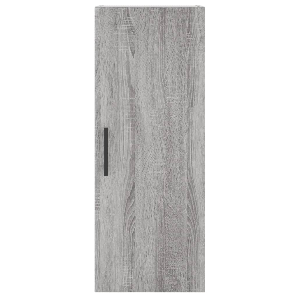 Buffet haut Sonoma gris 34,5x34x180 cm Bois d'ingénierie - XIOS