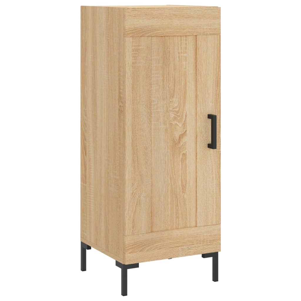 Buffet haut Chêne sonoma 34,5x34x180 cm Bois d'ingénierie - XIOS