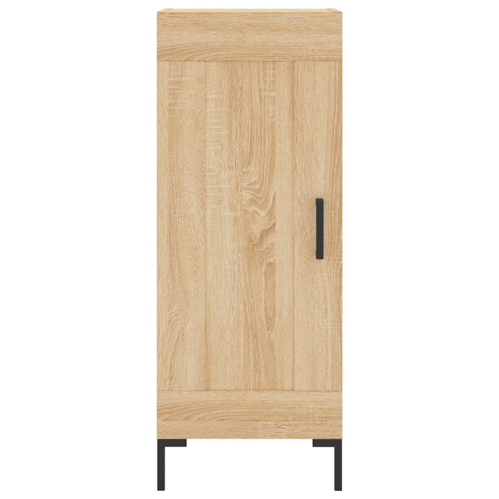 Buffet haut Chêne sonoma 34,5x34x180 cm Bois d'ingénierie - XIOS