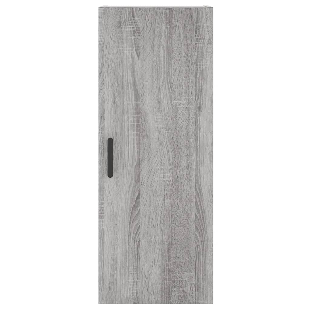 Buffet haut Sonoma gris 34,5x34x180 cm Bois d'ingénierie - XIOS
