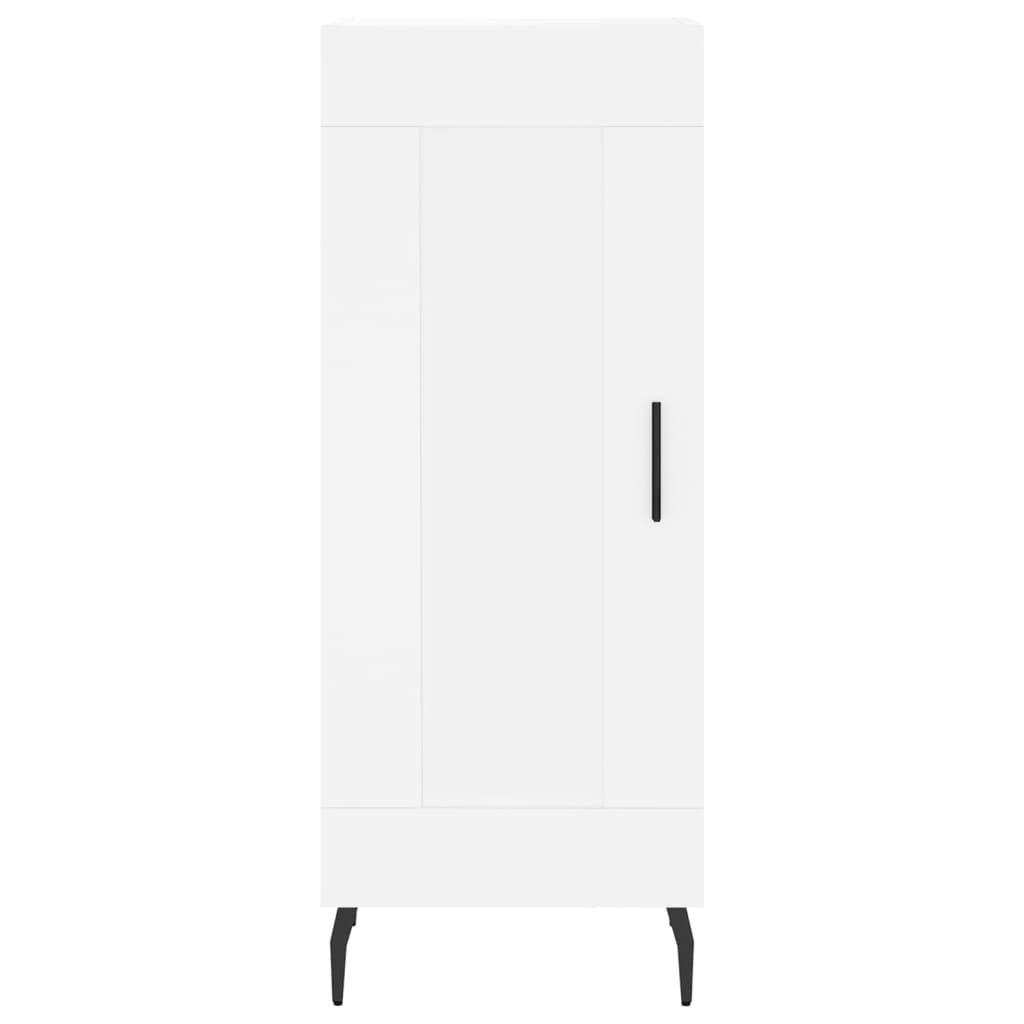 Buffet haut Blanc 34,5x34x180 cm Bois d'ingénierie - XIOS