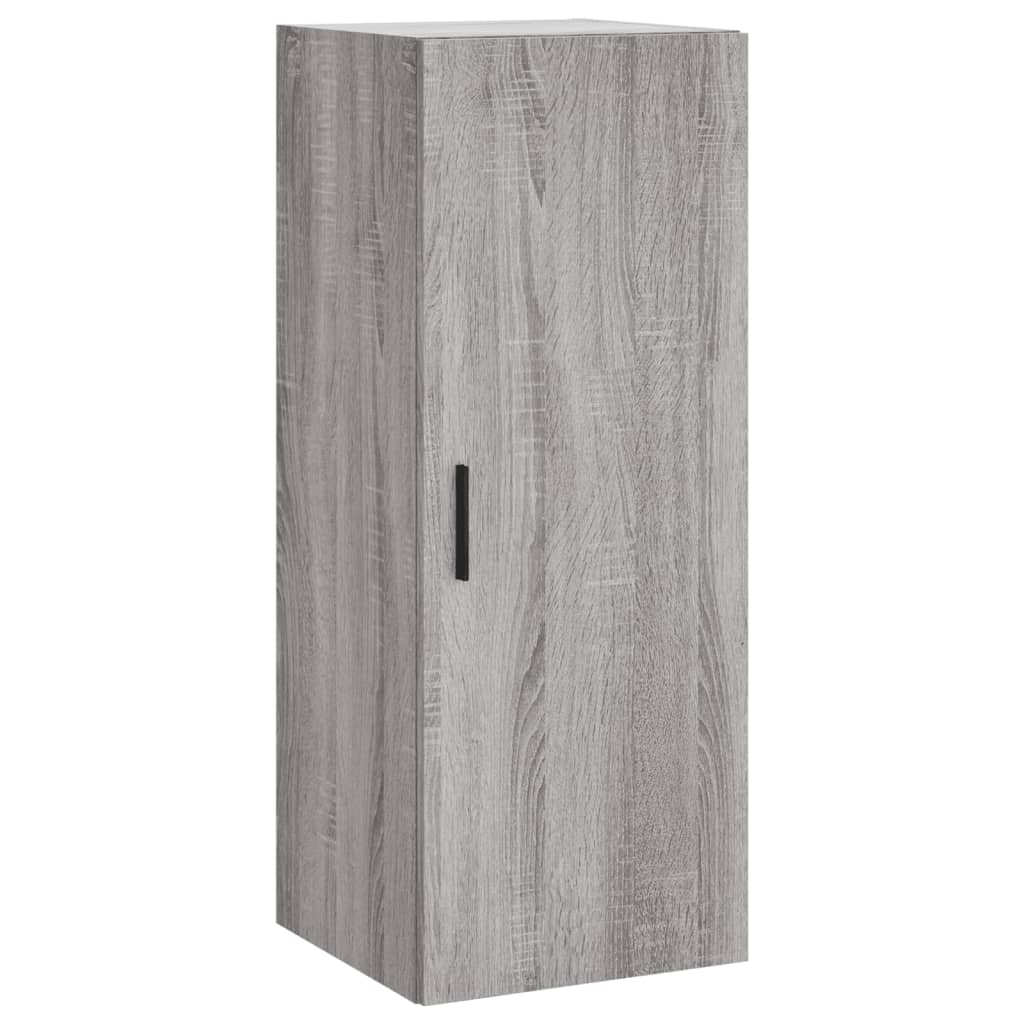 Buffet haut Sonoma gris 34,5x34x180 cm Bois d'ingénierie - XIOS