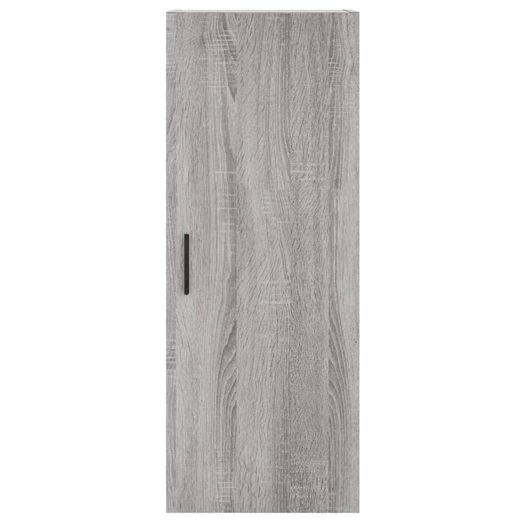 Buffet haut Sonoma gris 34,5x34x180 cm Bois d'ingénierie - XIOS