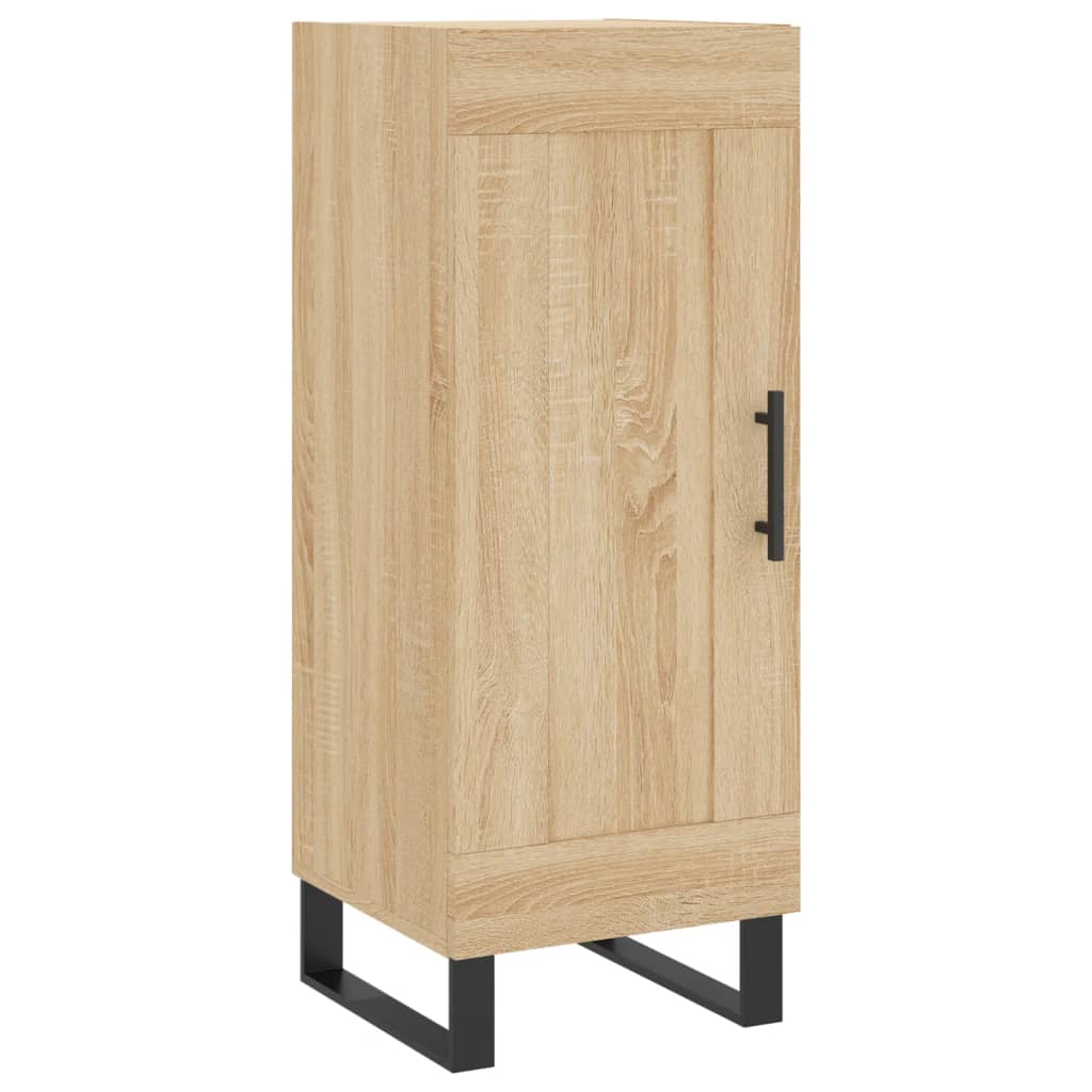 Buffet haut Chêne sonoma 34,5x34x180 cm Bois d'ingénierie - XIOS