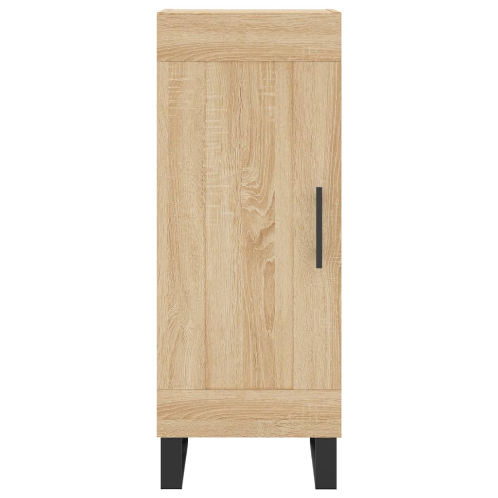Buffet haut Chêne sonoma 34,5x34x180 cm Bois d'ingénierie - XIOS