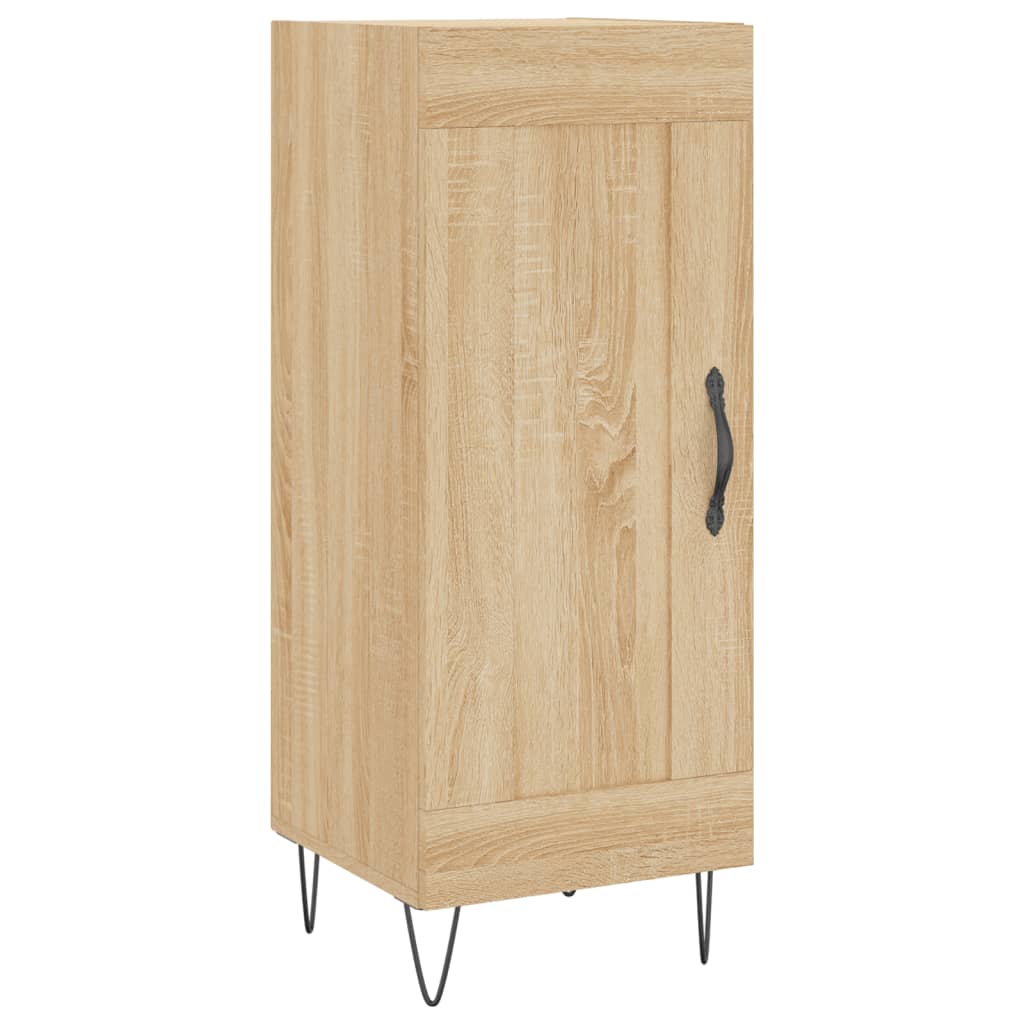 Buffet haut Chêne sonoma 34,5x34x180 cm Bois d'ingénierie - XIOS