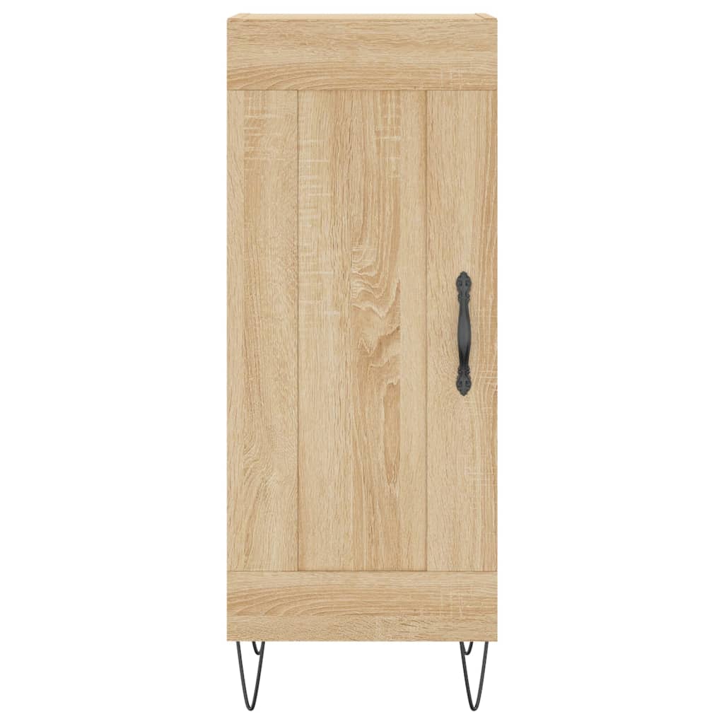 Buffet haut Chêne sonoma 34,5x34x180 cm Bois d'ingénierie - XIOS