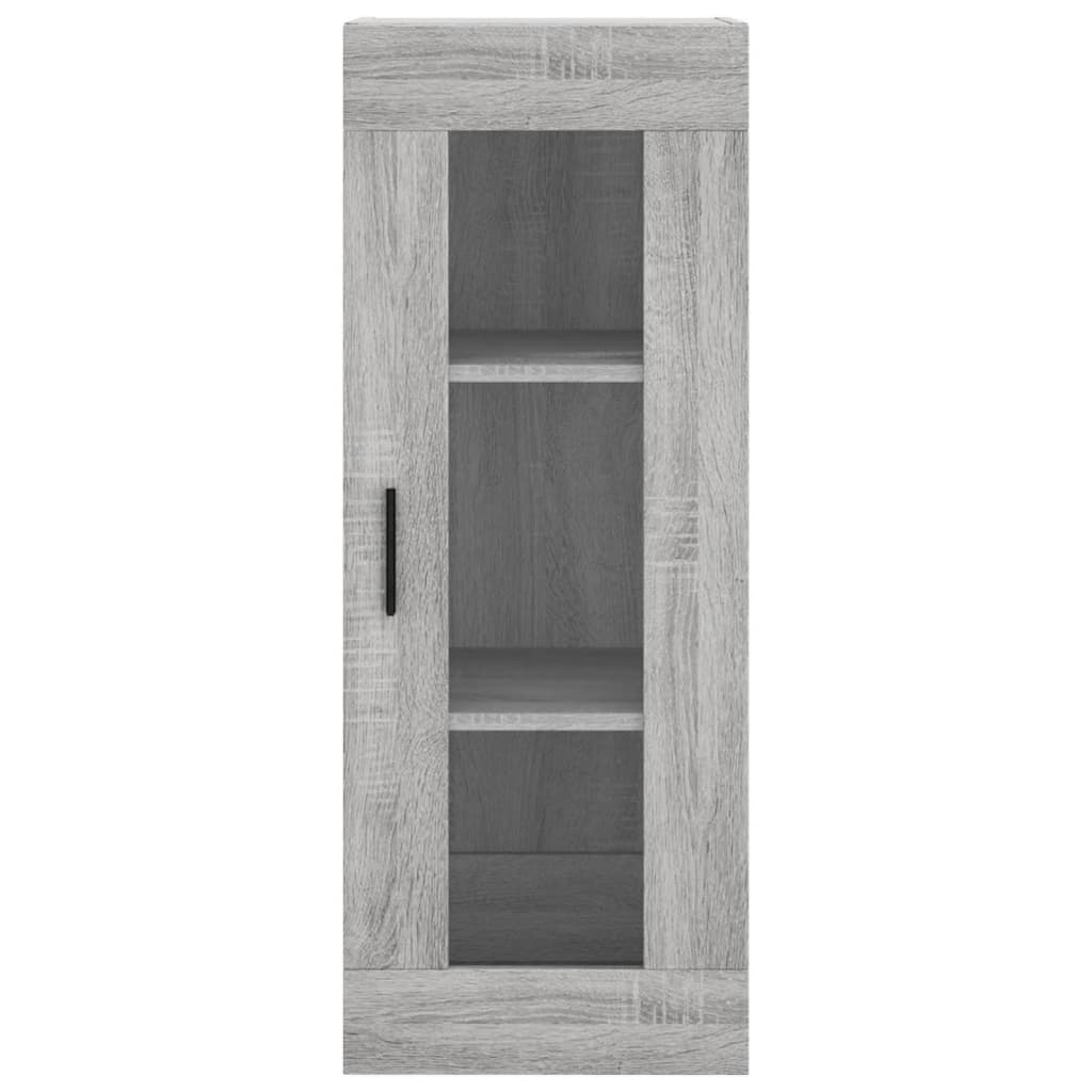 Buffet haut Sonoma gris 34,5x34x180 cm Bois d'ingénierie - XIOS
