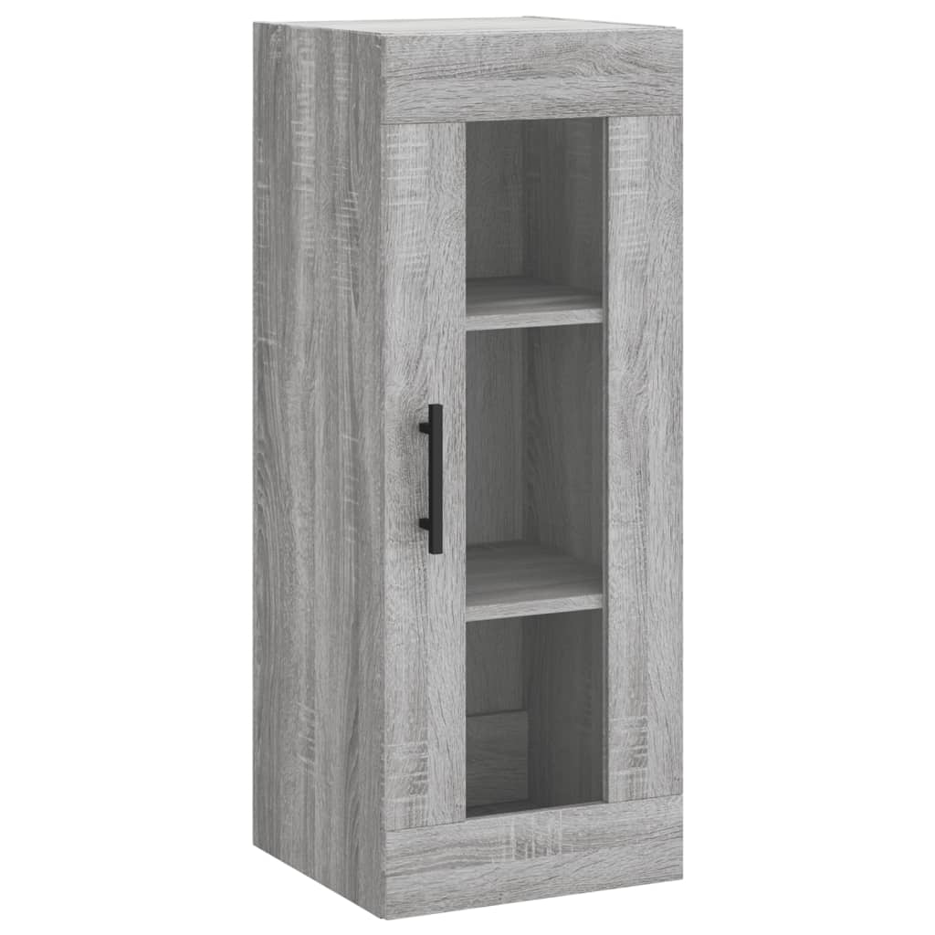 Buffet haut Sonoma gris 34,5x34x180 cm Bois d'ingénierie - XIOS