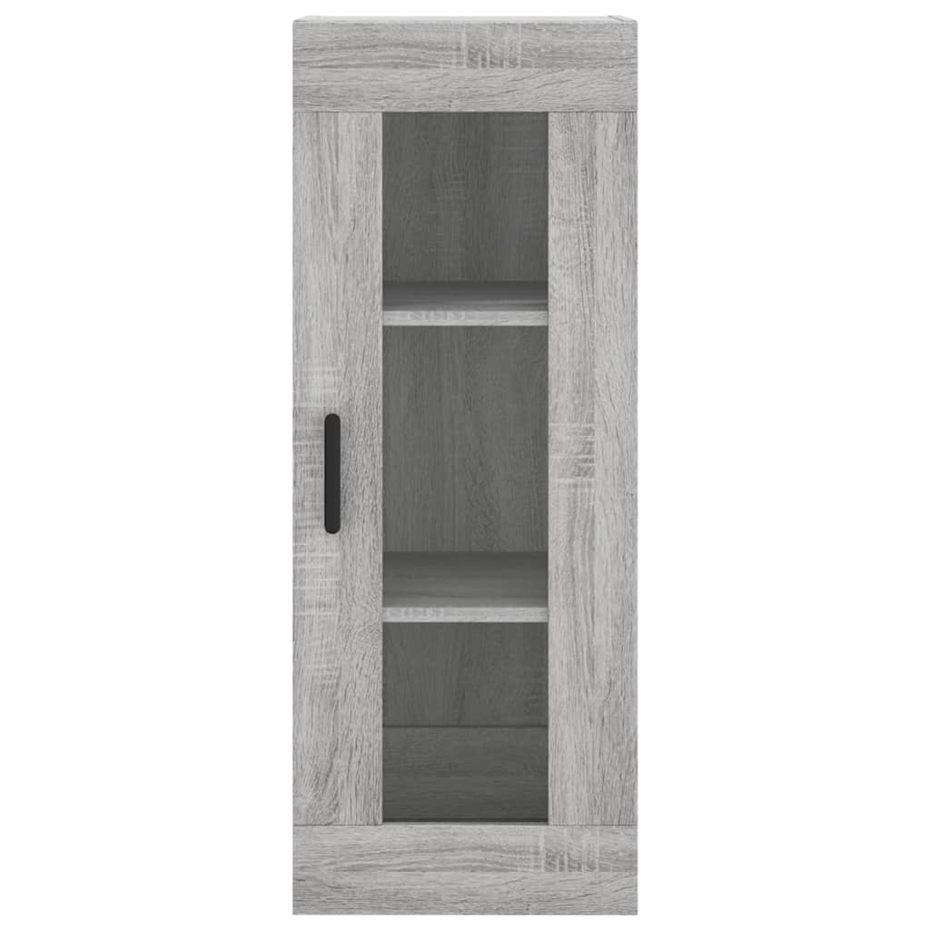 Buffet haut Sonoma gris 34,5x34x180 cm Bois d'ingénierie - XIOS