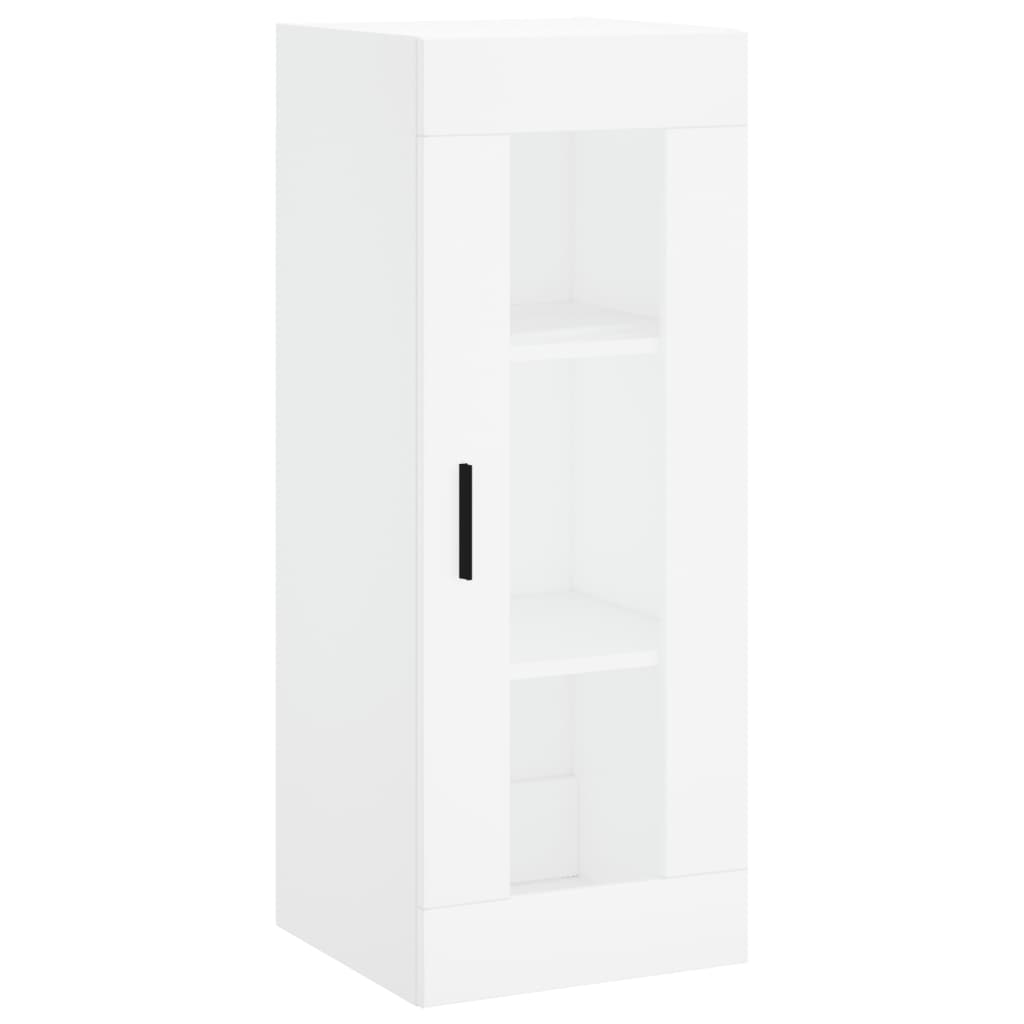 Buffet haut Blanc 34,5x34x180 cm Bois d'ingénierie - XIOS