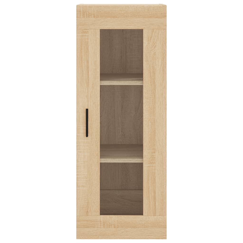 Buffet haut Chêne sonoma 34,5x34x180 cm Bois d'ingénierie - XIOS