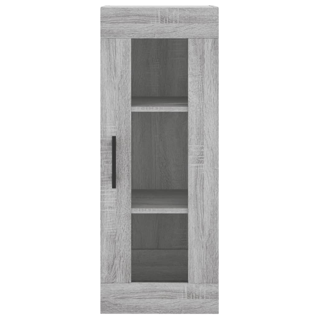 Buffet haut Sonoma gris 34,5x34x180 cm Bois d'ingénierie - XIOS