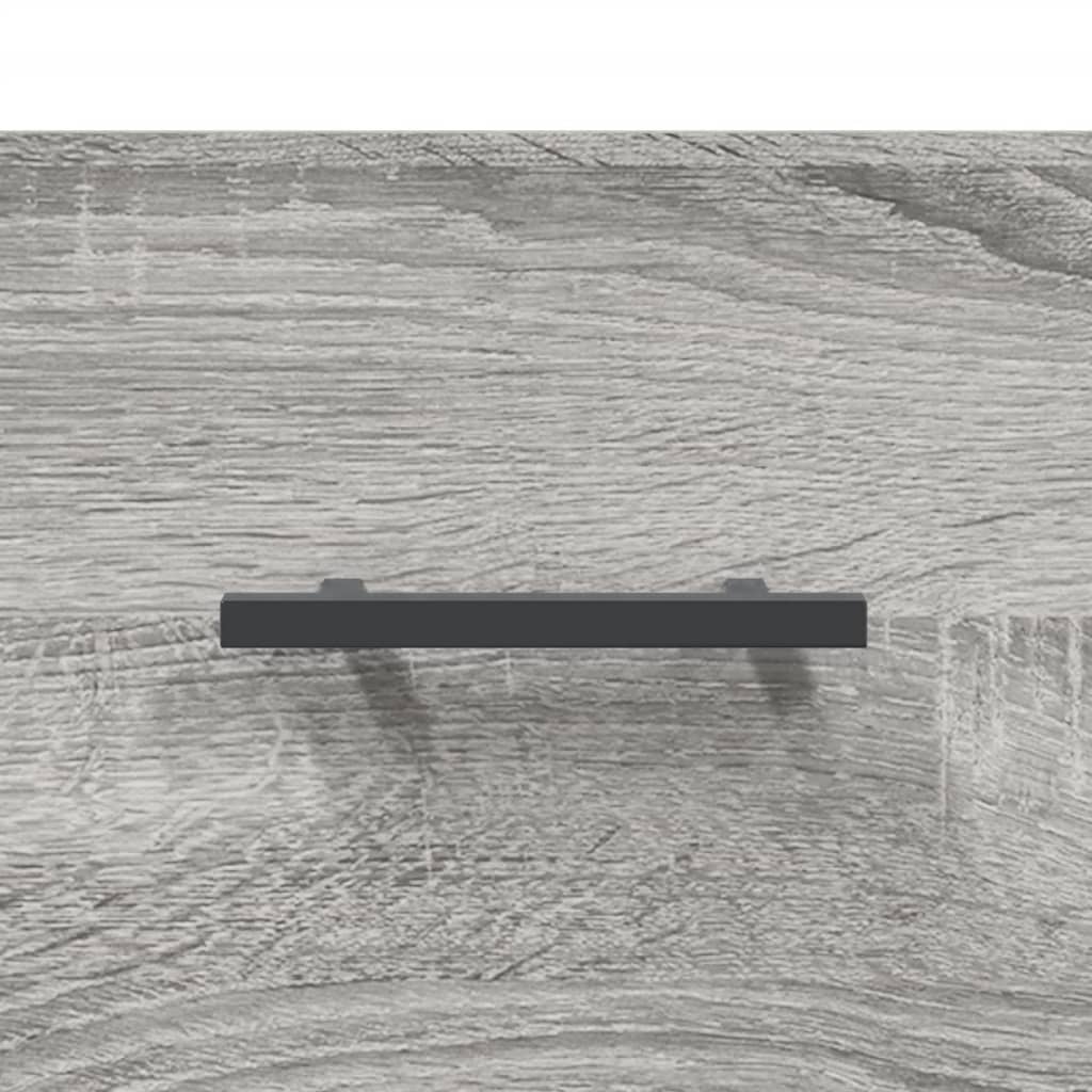 Buffet haut Sonoma gris 34,5x34x180 cm Bois d'ingénierie - XIOS