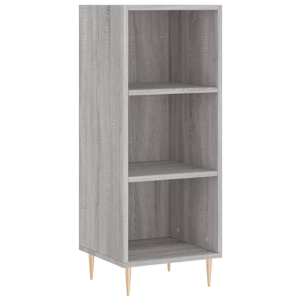 Buffet haut Sonoma gris 34,5x34x180 cm Bois d'ingénierie - XIOS