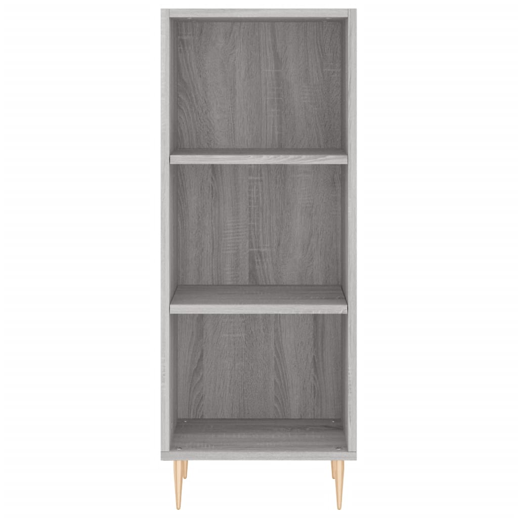 Buffet haut Sonoma gris 34,5x34x180 cm Bois d'ingénierie - XIOS