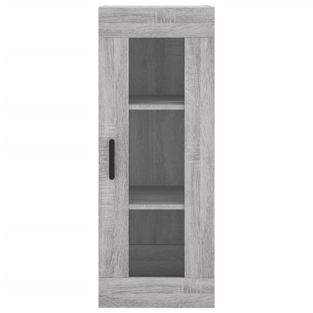 Buffet haut Sonoma gris 34,5x34x180 cm Bois d'ingénierie - XIOS