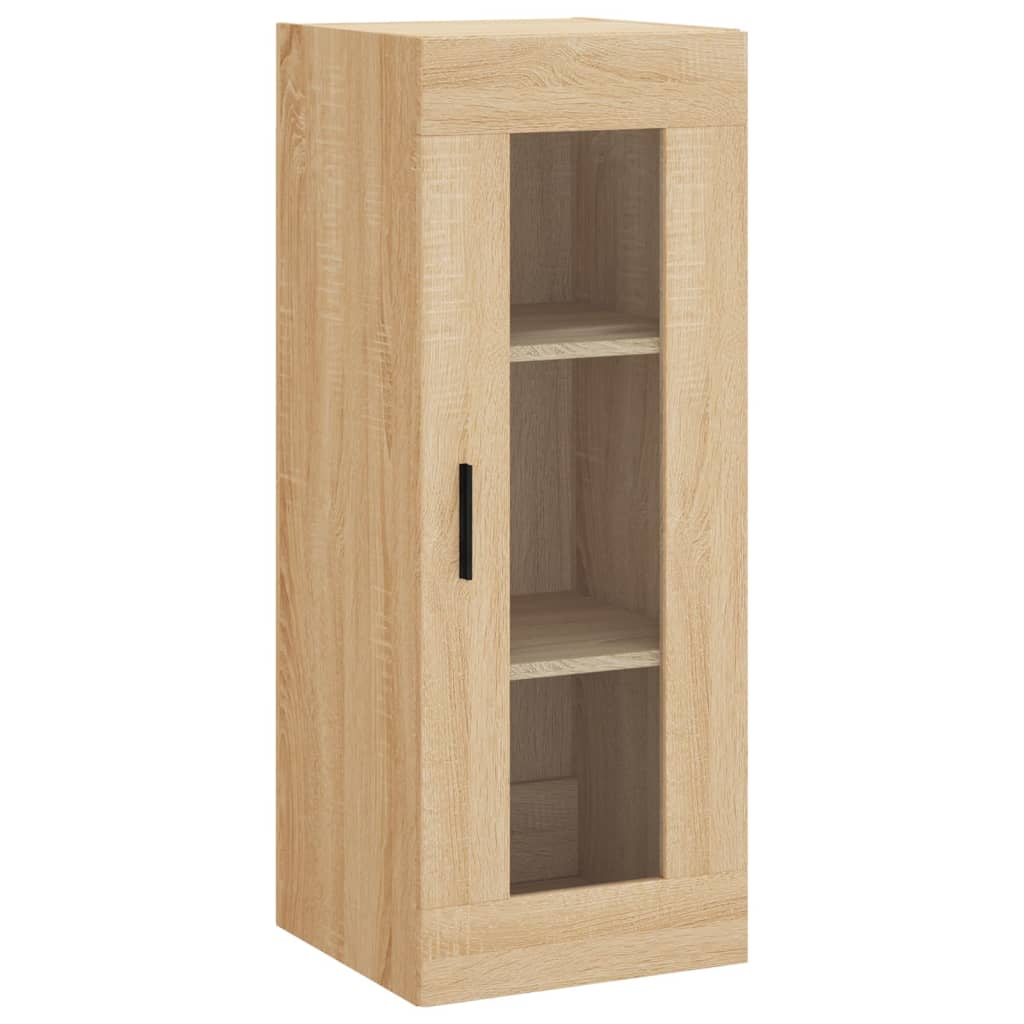 Buffet haut Chêne sonoma 34,5x34x180 cm Bois d'ingénierie - XIOS
