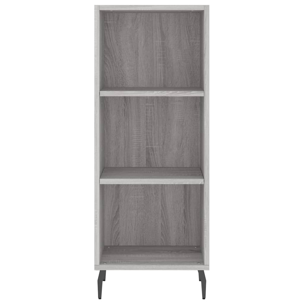 Buffet haut Sonoma gris 34,5x34x180 cm Bois d'ingénierie - XIOS