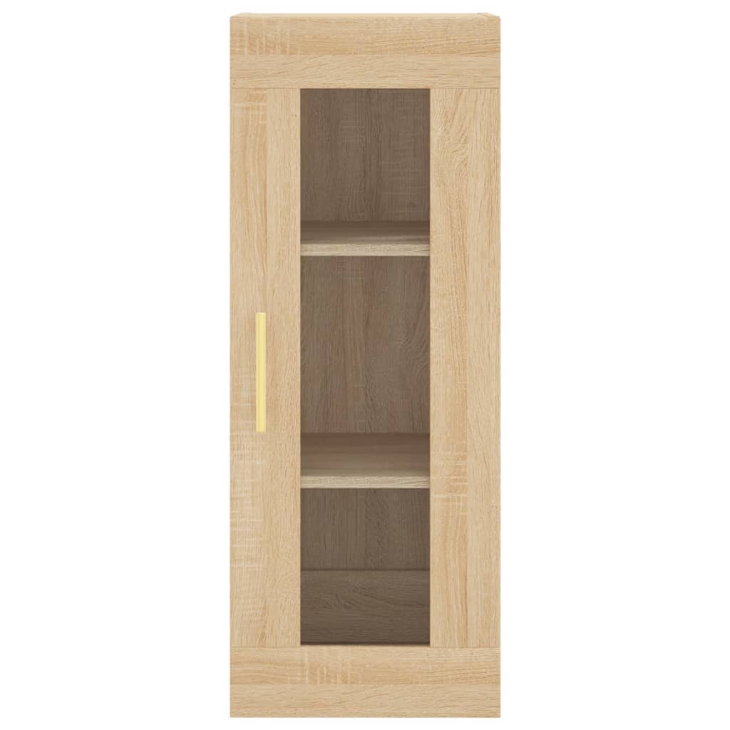 Buffet haut Chêne sonoma 34,5x34x180 cm Bois d'ingénierie - XIOS