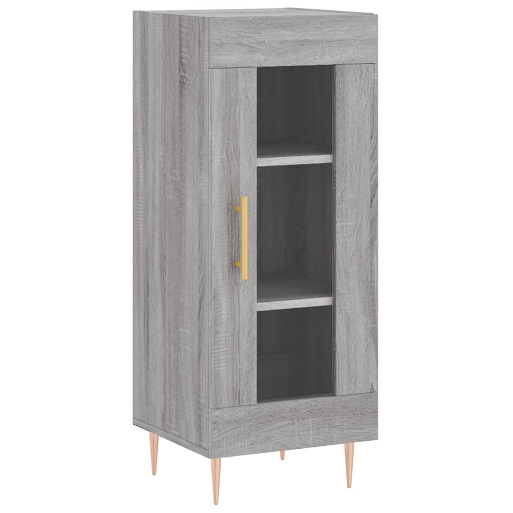Buffet haut Sonoma gris 34,5x34x180 cm Bois d'ingénierie - XIOS