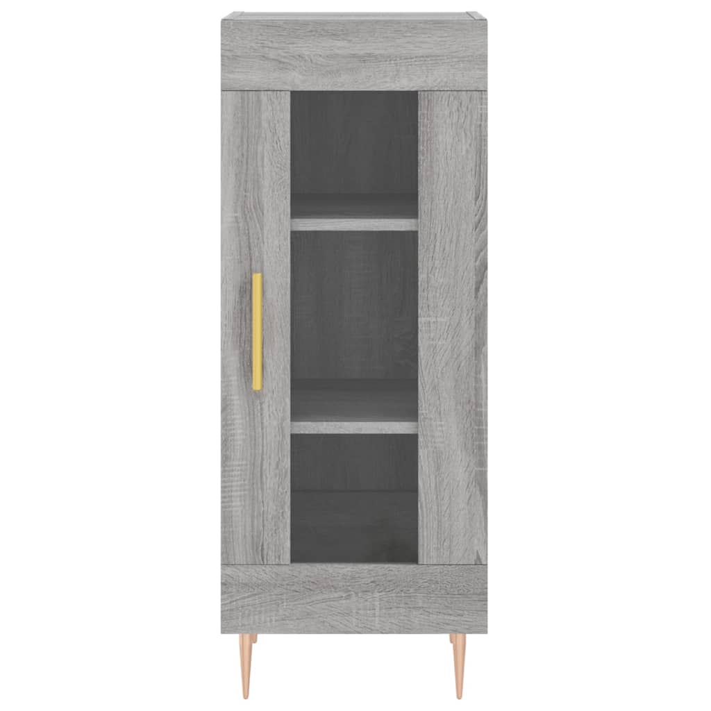 Buffet haut Sonoma gris 34,5x34x180 cm Bois d'ingénierie - XIOS