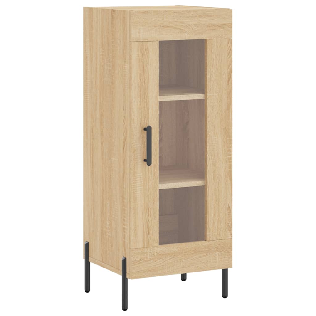Buffet haut Chêne sonoma 34,5x34x180 cm Bois d'ingénierie - XIOS