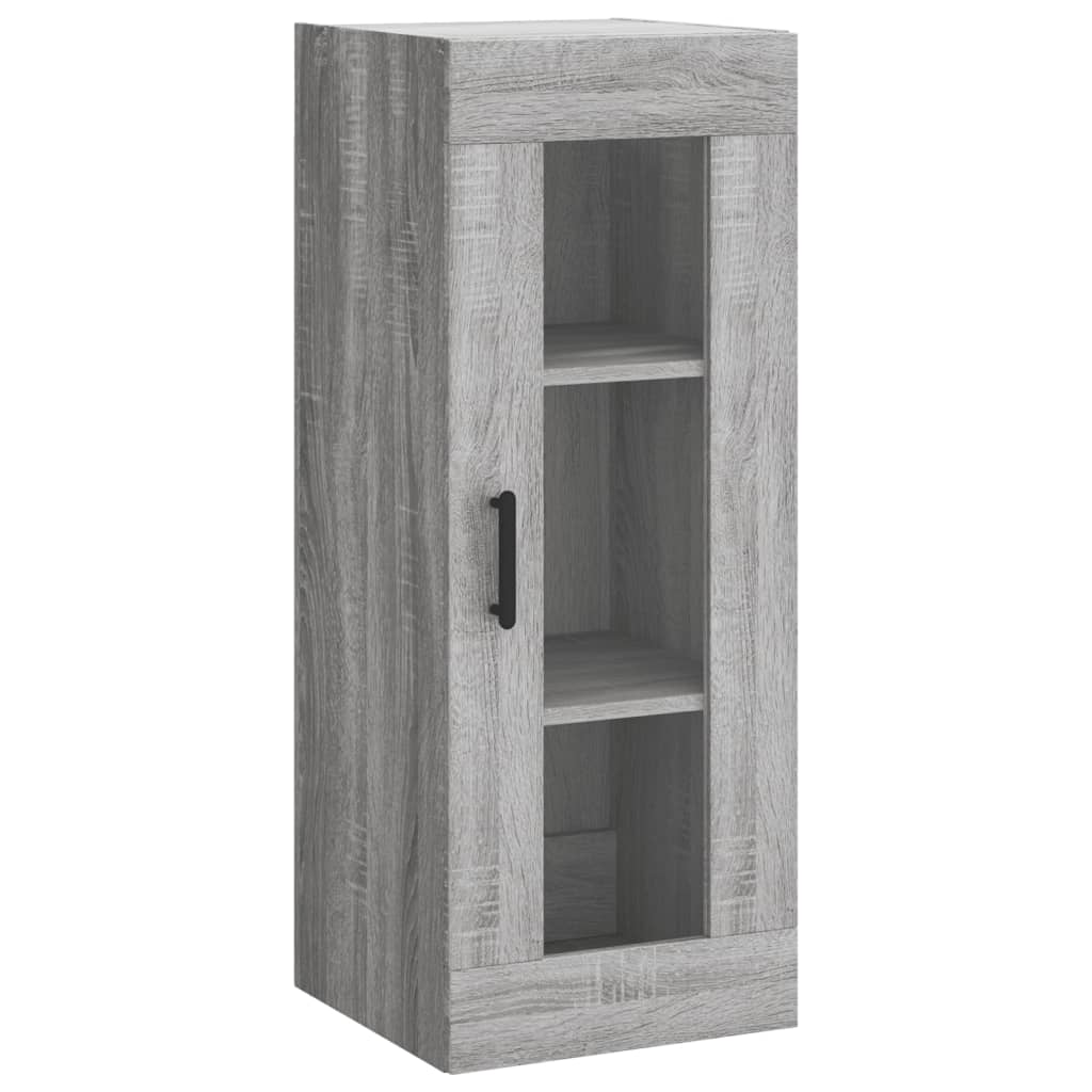 Buffet haut Sonoma gris 34,5x34x180 cm Bois d'ingénierie - XIOS