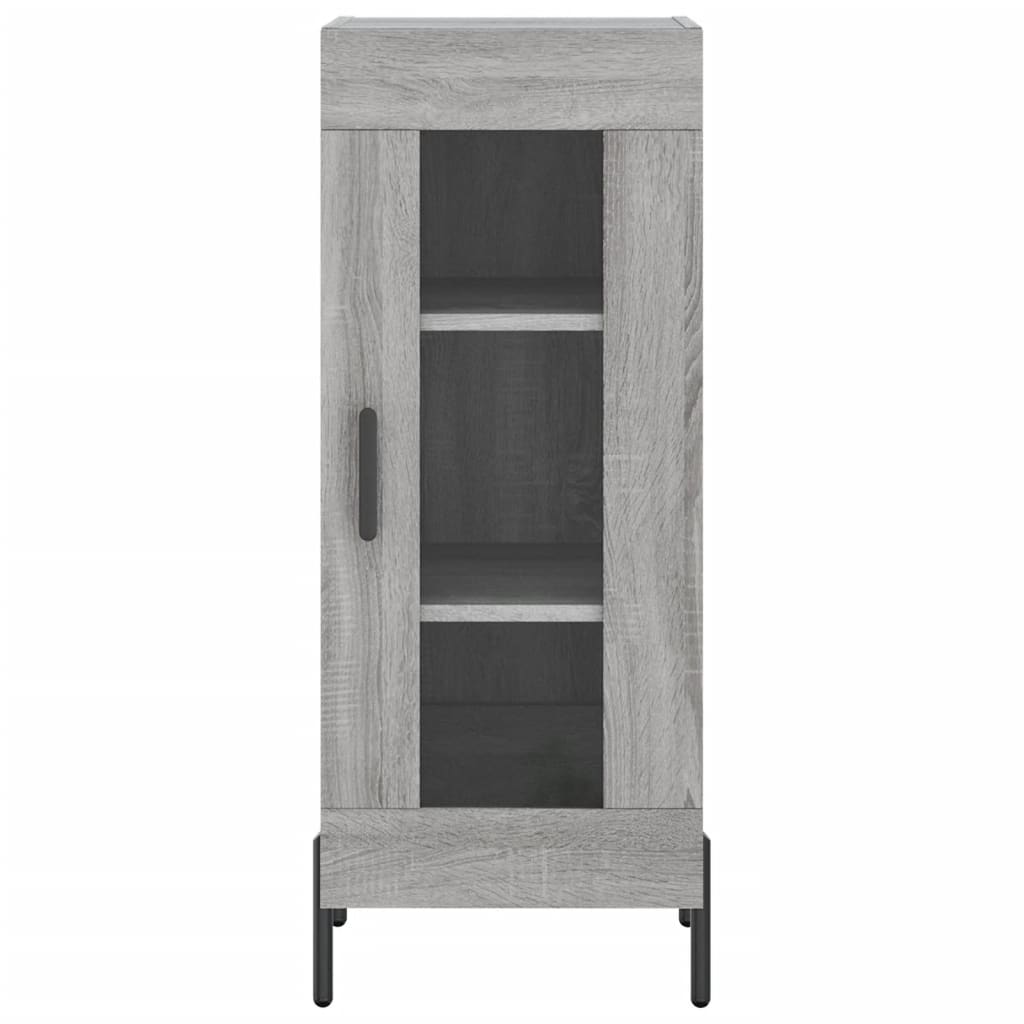 Buffet haut Sonoma gris 34,5x34x180 cm Bois d'ingénierie - XIOS