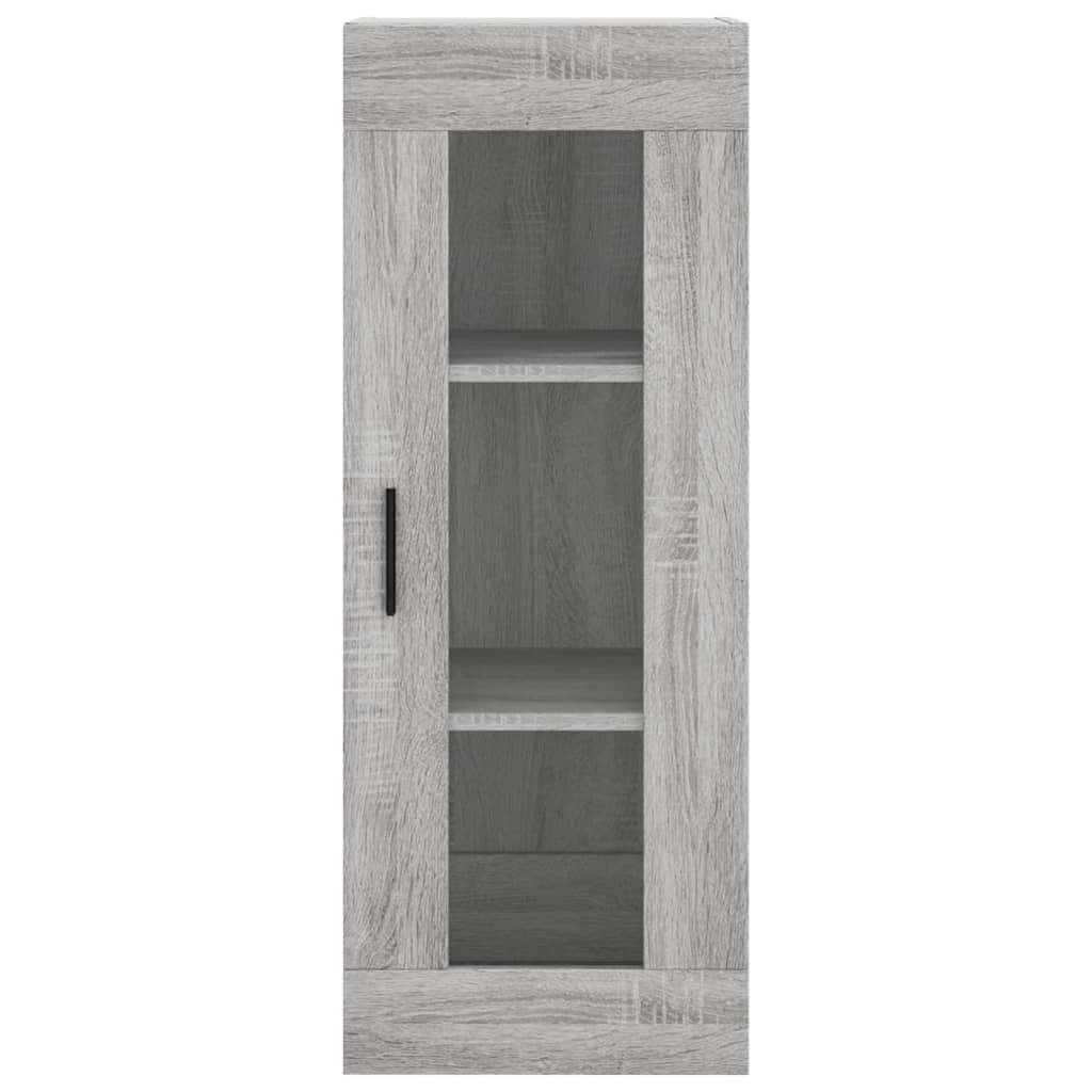 Buffet haut Sonoma gris 34,5x34x180 cm Bois d'ingénierie - XIOS