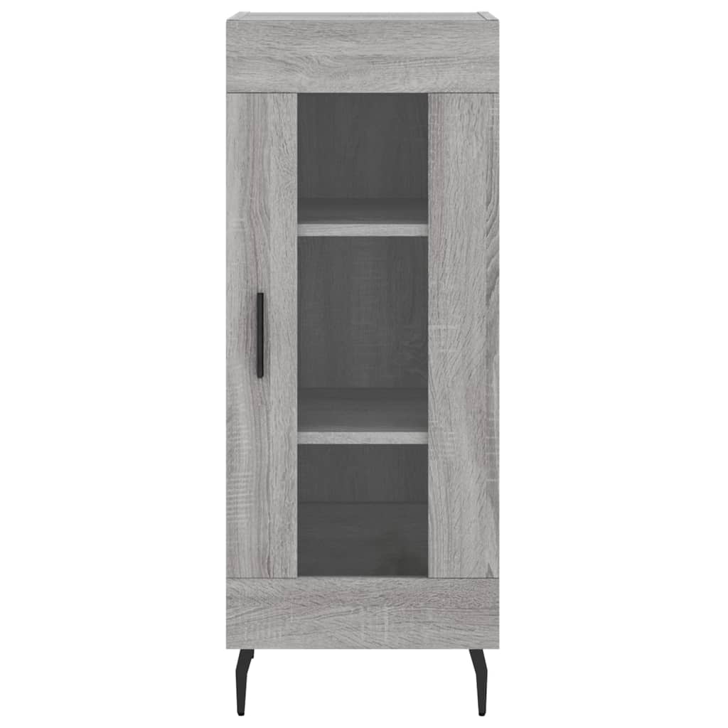 Buffet haut Sonoma gris 34,5x34x180 cm Bois d'ingénierie - XIOS