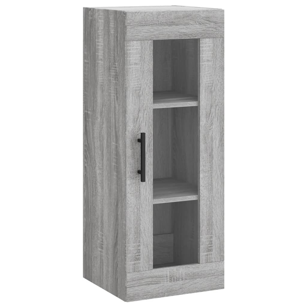 Buffet haut Sonoma gris 34,5x34x180 cm Bois d'ingénierie - XIOS